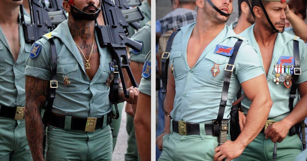 Spain Deploys Men In Deep V Necks And Leather Suspenders To Stave
