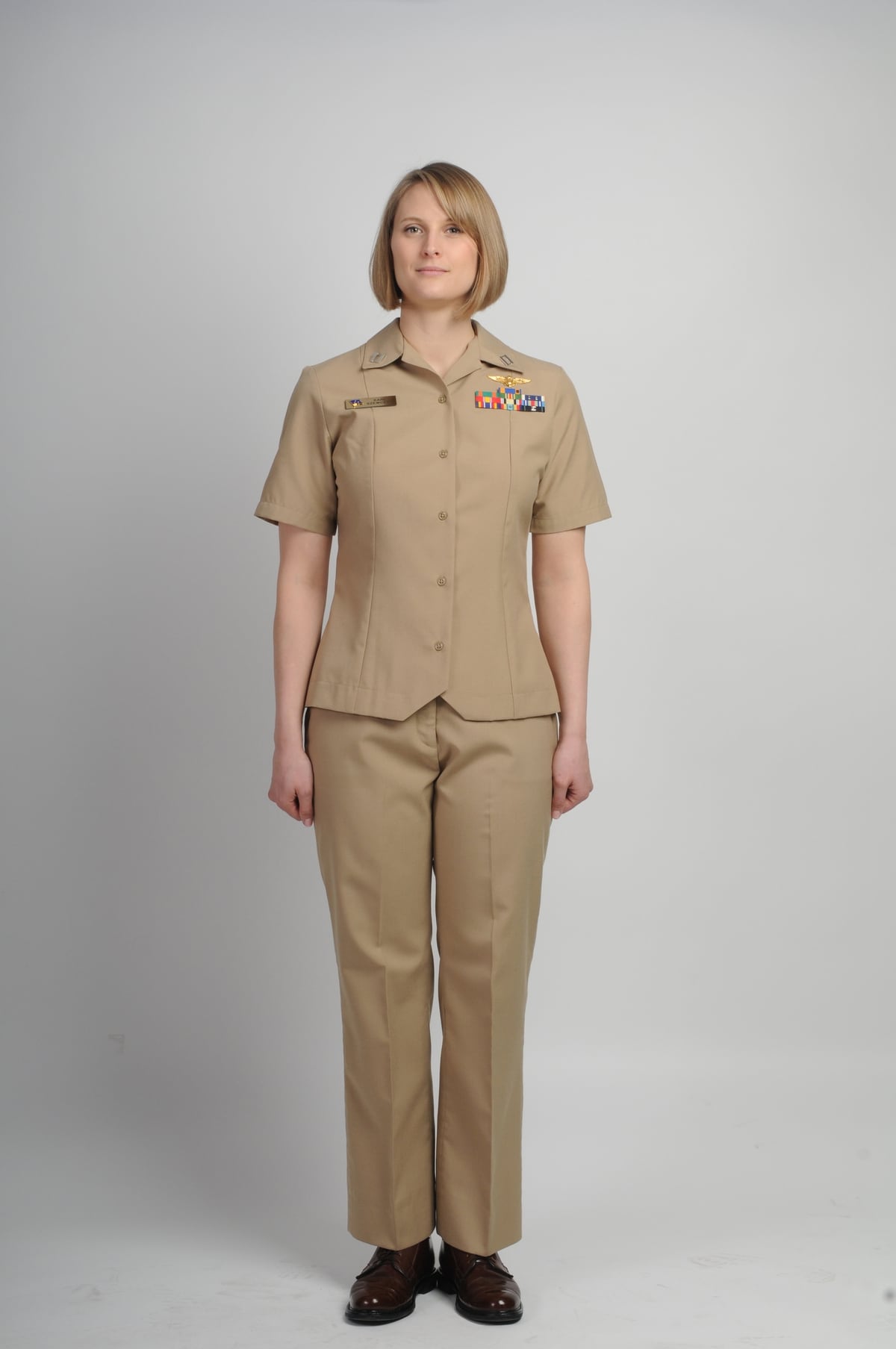 navy blue khakis women's