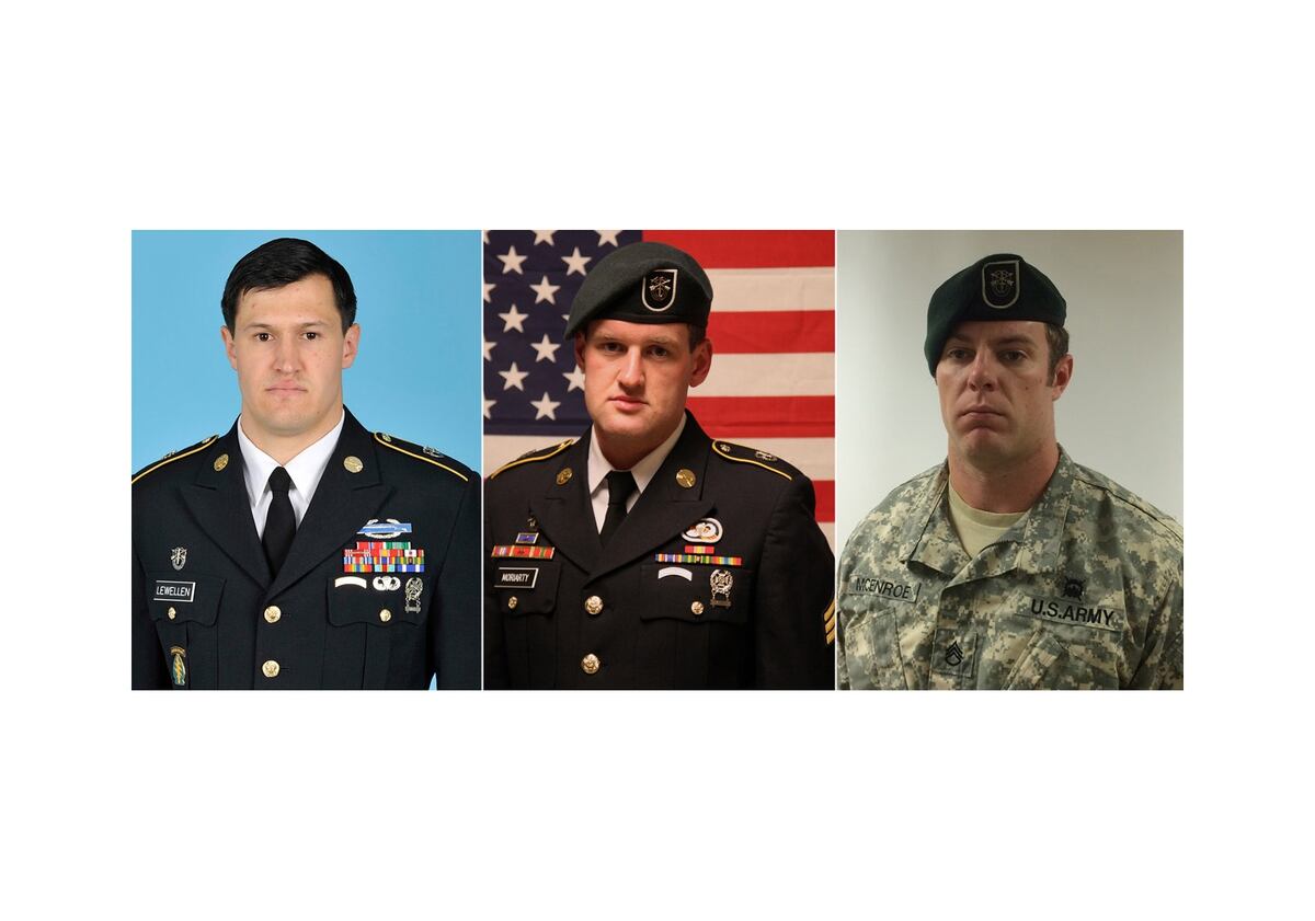 Army identifies three Special Forces soldiers killed in Jordan