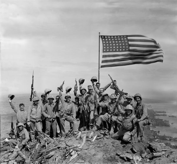 Iwo Jima The Story Behind Alan Wood And The Famous Flag On