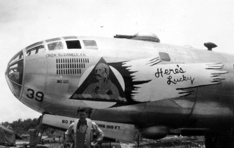 B29 bombers such as 