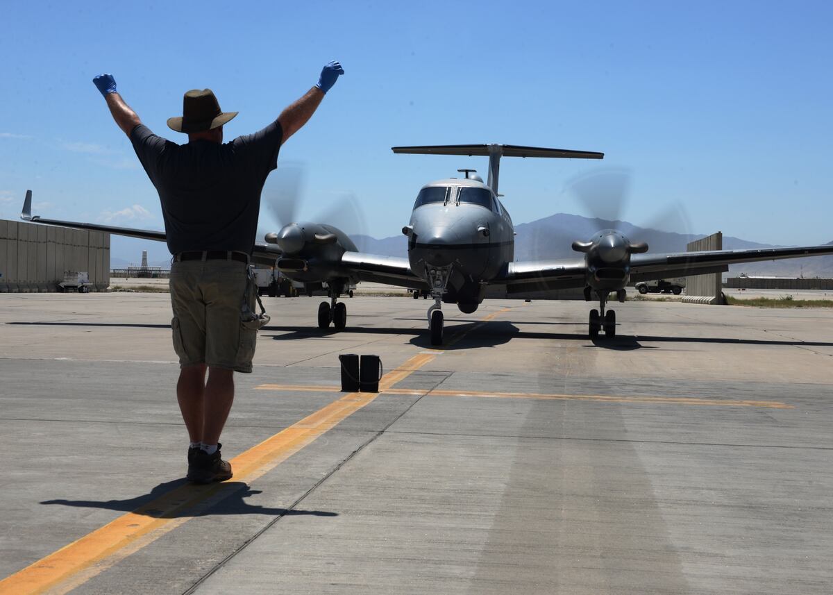 Air National Guard Unit Transitions With Arrival Of Mc 12w Aircraft
