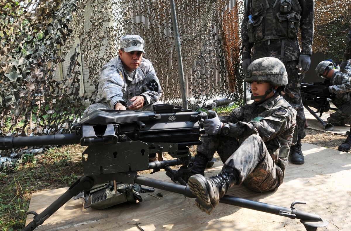 South Korean Troops Form Combined Division With U S Army