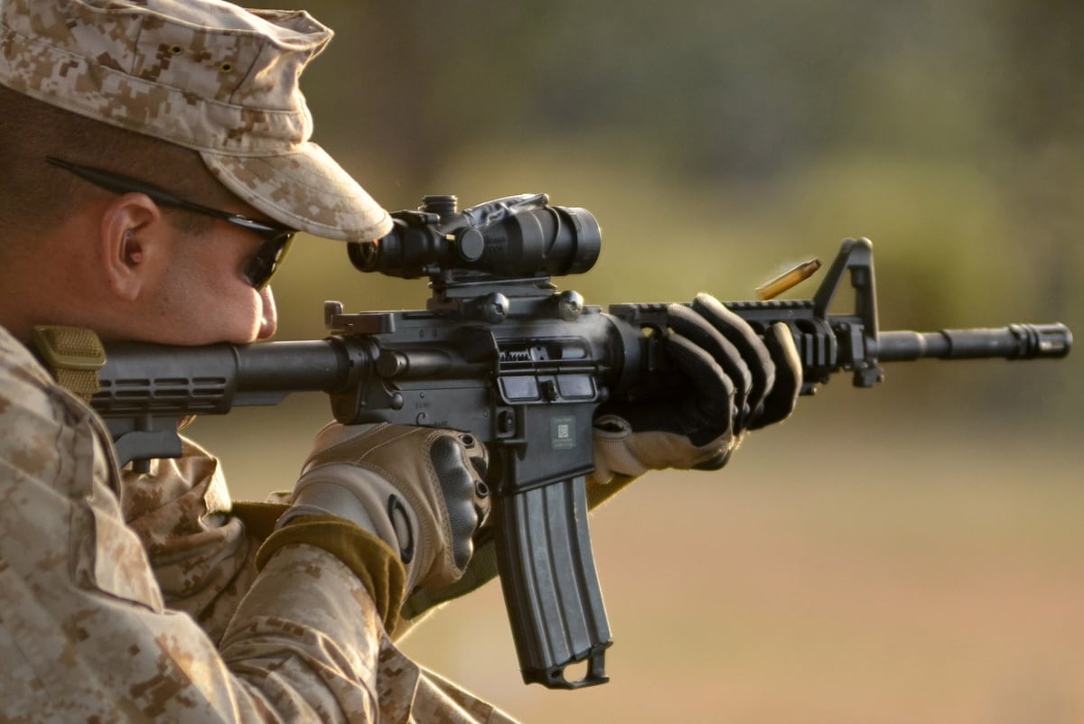 Marine Grunts React To Switch From The M16 To The M4
