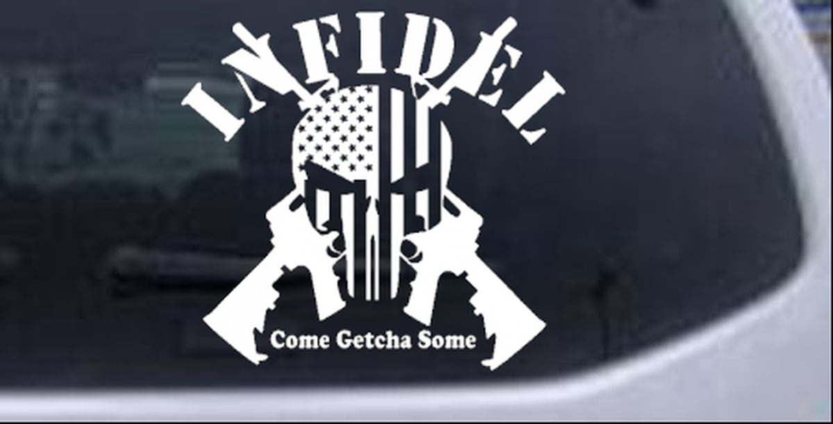 Put Your Punisher Skull Molon Labe Stickers Away They Will Never Top This Sh T Or Bust Wwii Battle Flag