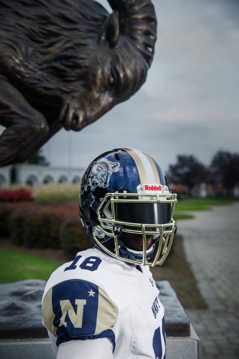 Navy Uniform Puts Bill The Goat Center Stage Honors History For