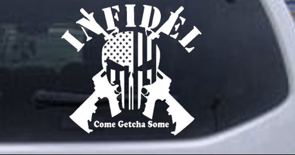 Put Your Punisher Skull Molon Labe Stickers Away They Will Never Top This Sh T Or Bust Wwii Battle Flag