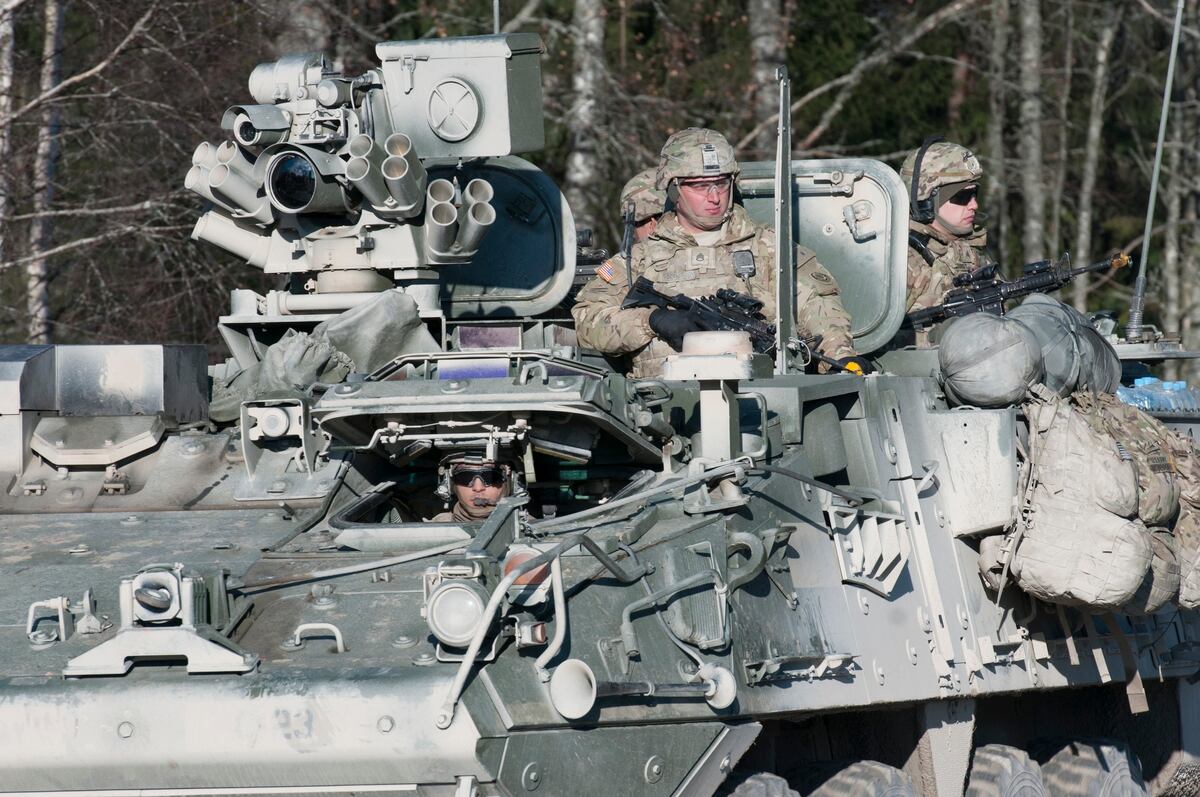 Strykers begin 'road march' across Eastern Europe