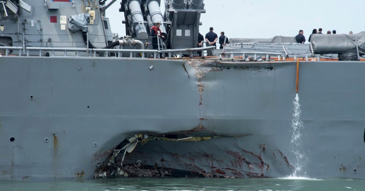 New Report Blames Big Navy For Fatal Collision