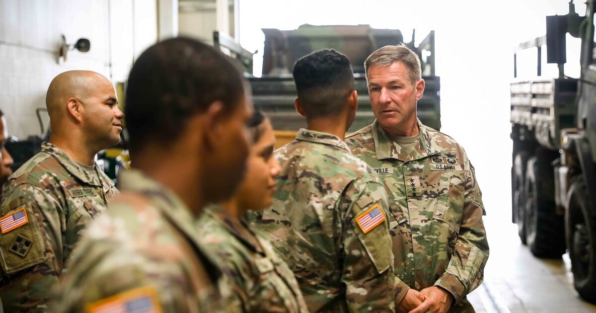 New US Army chief of staff talks warfare, force structure