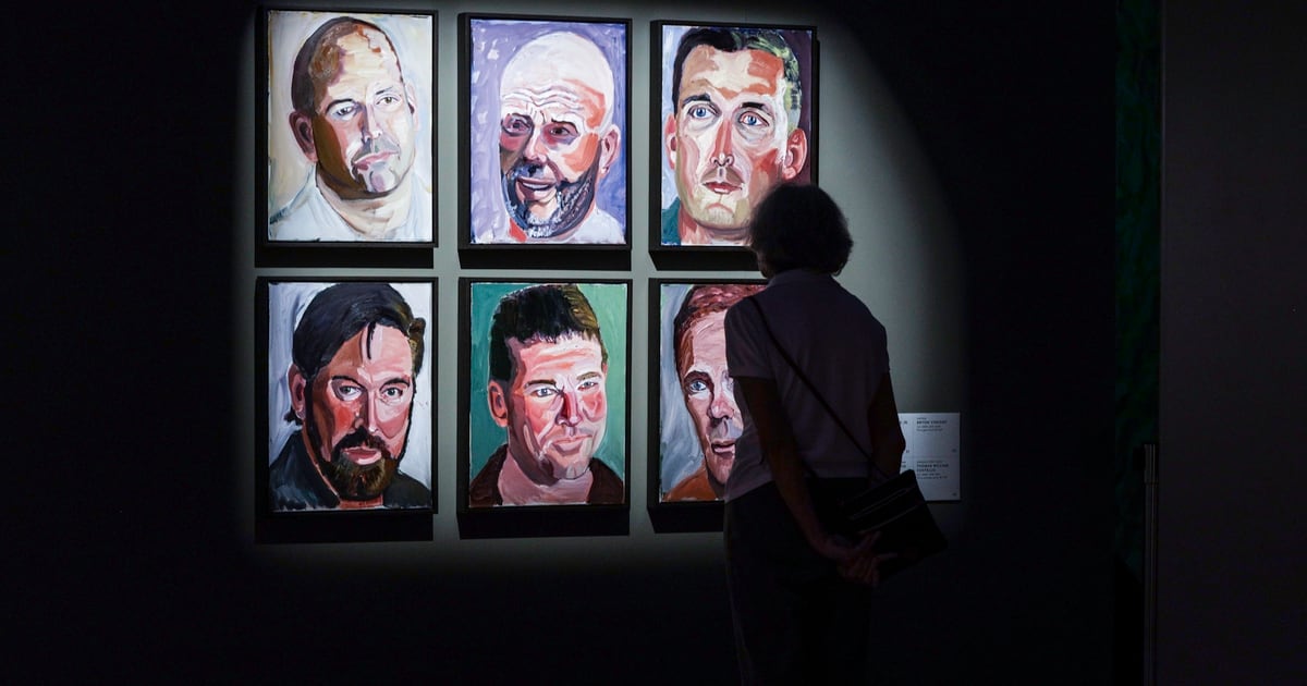 George W Bush S Portraits Of Veterans Make Washington Debut