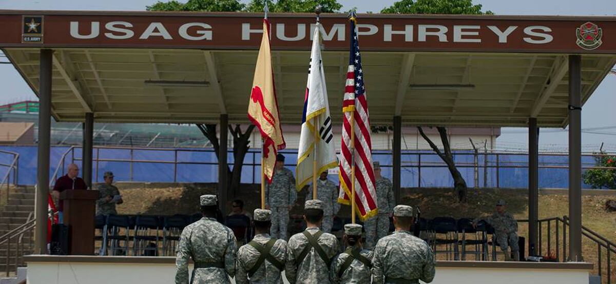8th Army Marks Opening Of New Headquarters In South Korea