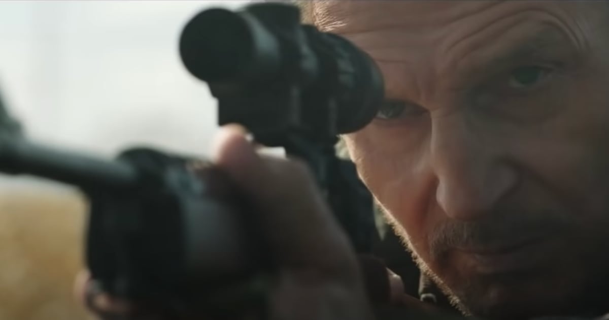 Liam Neeson takes down the cartel like a retired marine in ‘The Marksman’