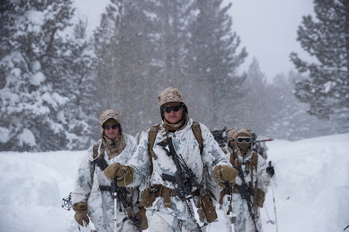 U.S. Marines • Live Fire Range • Marine Corps Mountain Warfare Training Center