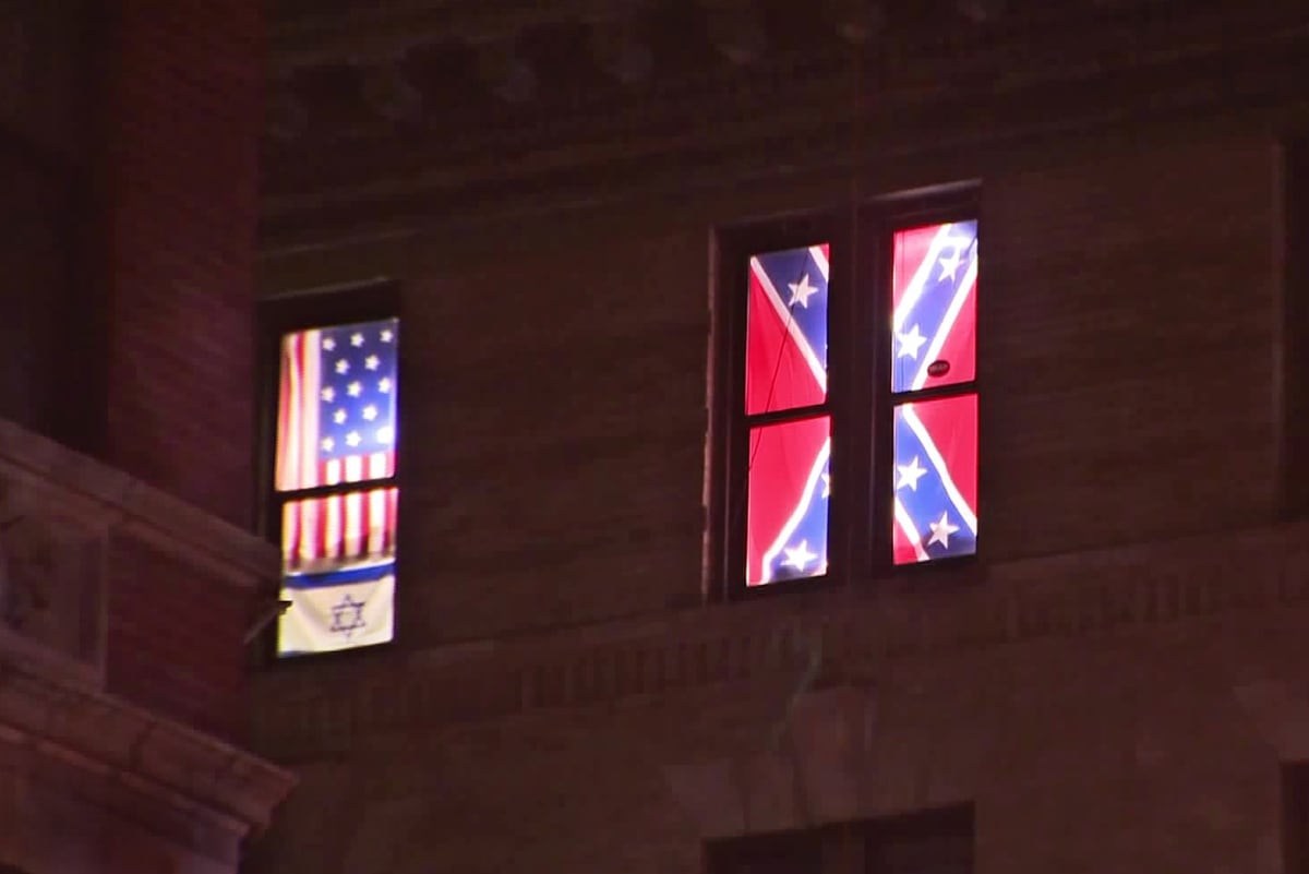 Marine Accused Of Displaying White Nationalist Banner