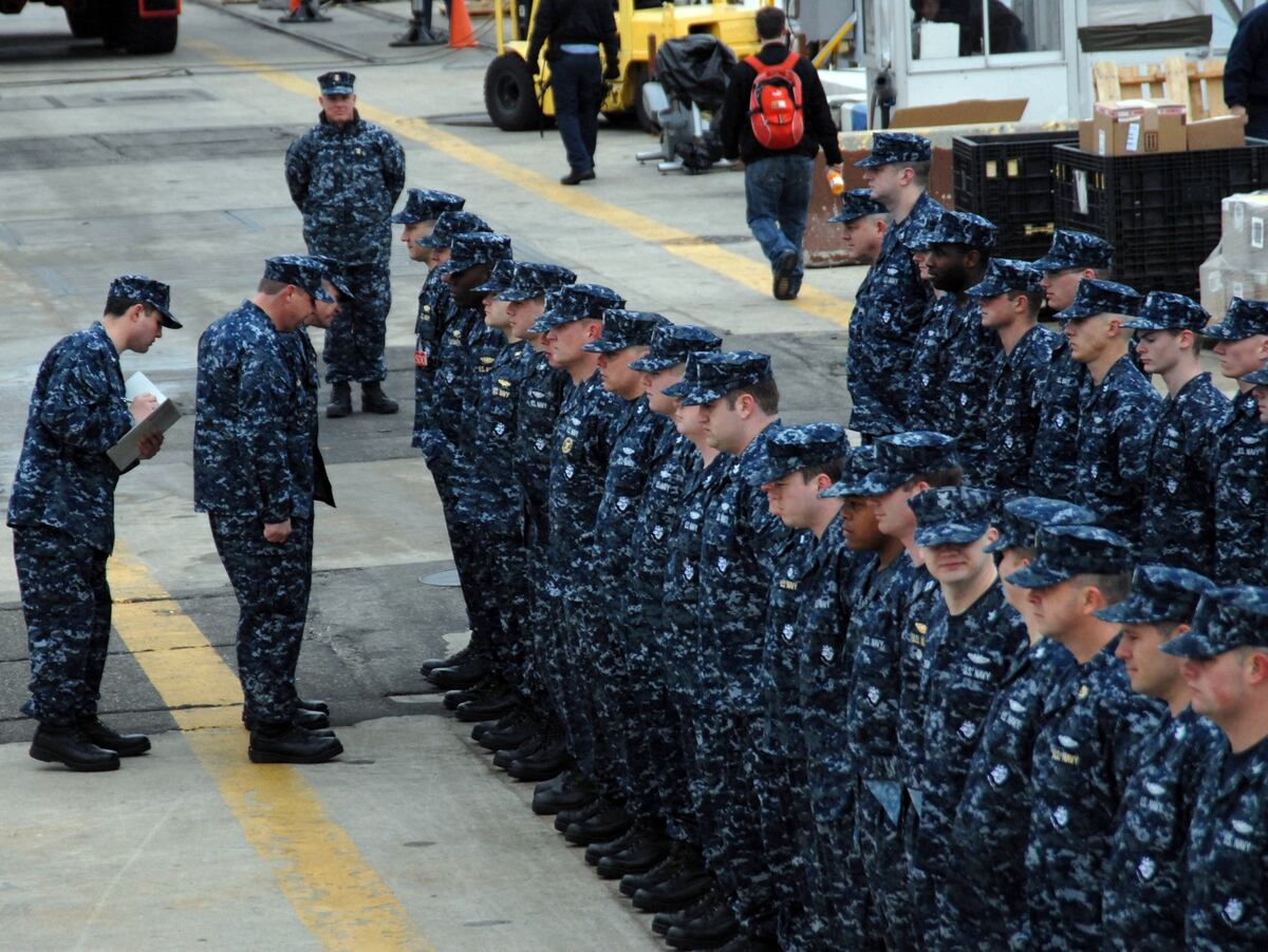 The End Of Blueberries Sailors Debate Navy Uniform Shake Up