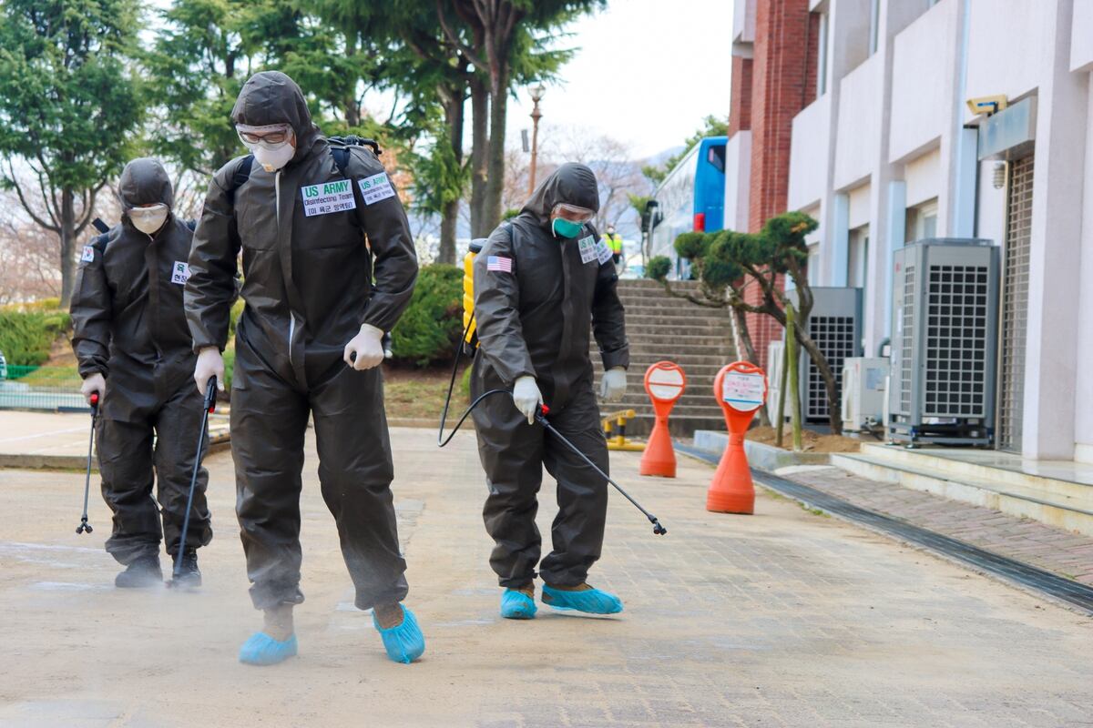 Coronavirus Cases Among South Korea Based Troops Holding Steady