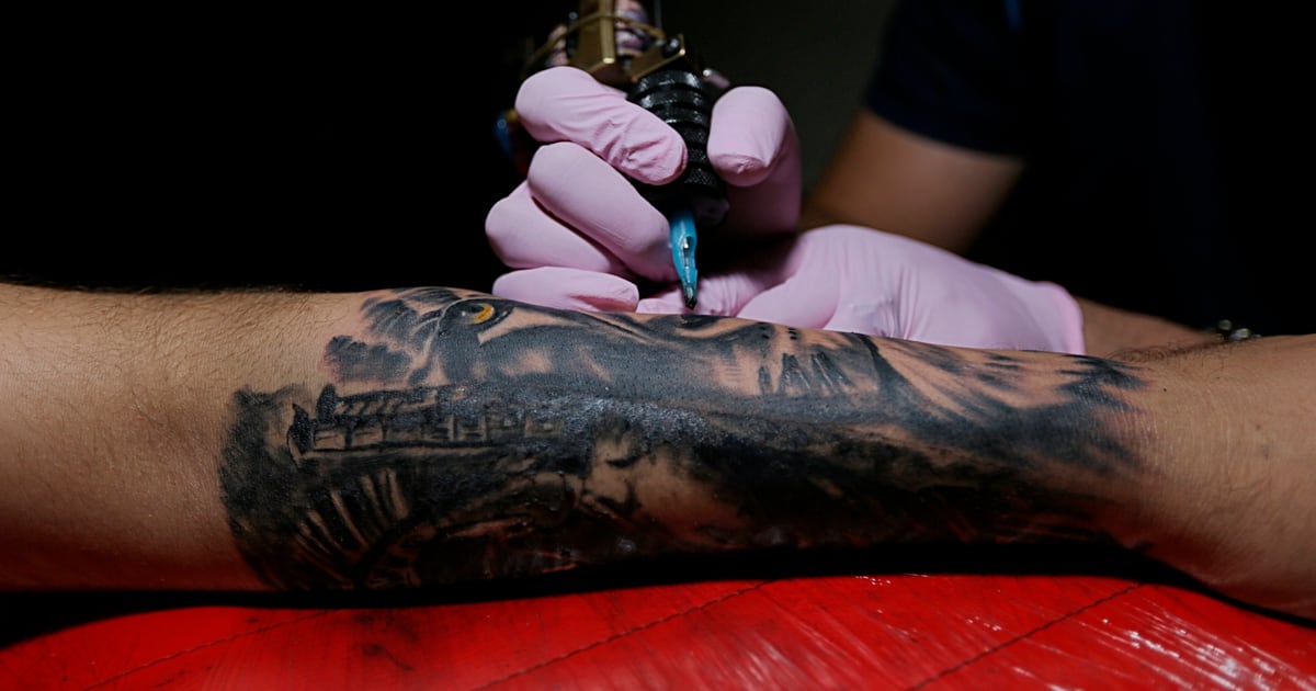Iraqi Troops Seek Tattoos To Cover Their Scars Of War