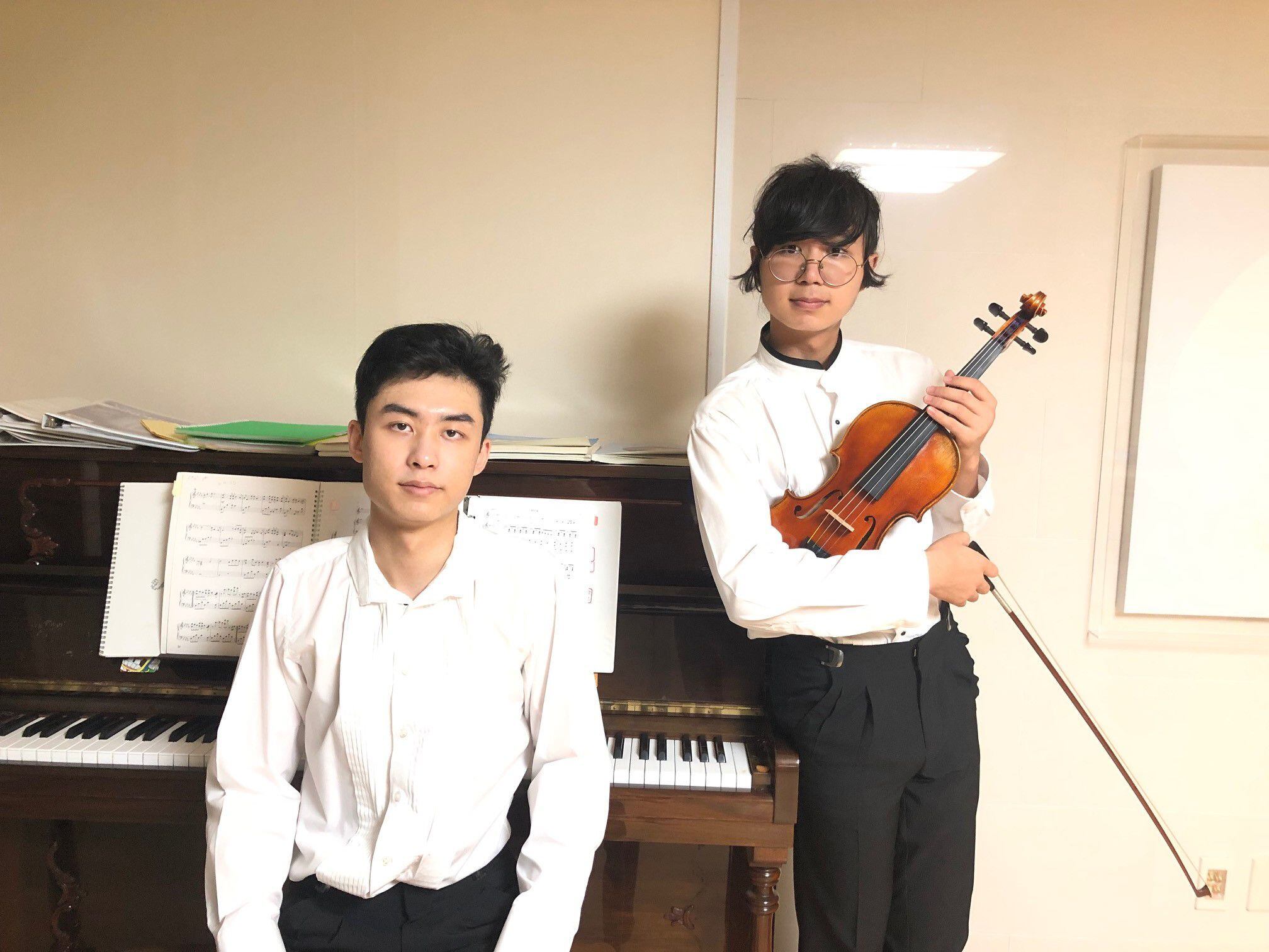 Violinist David Lee uses his passion and talent to help ease other people's mental stress. He and his brother Ralph founded Music Echoes to bring free music globally to places like hospitals, nursing homes and orphanages. (Courtesy of Lee family)