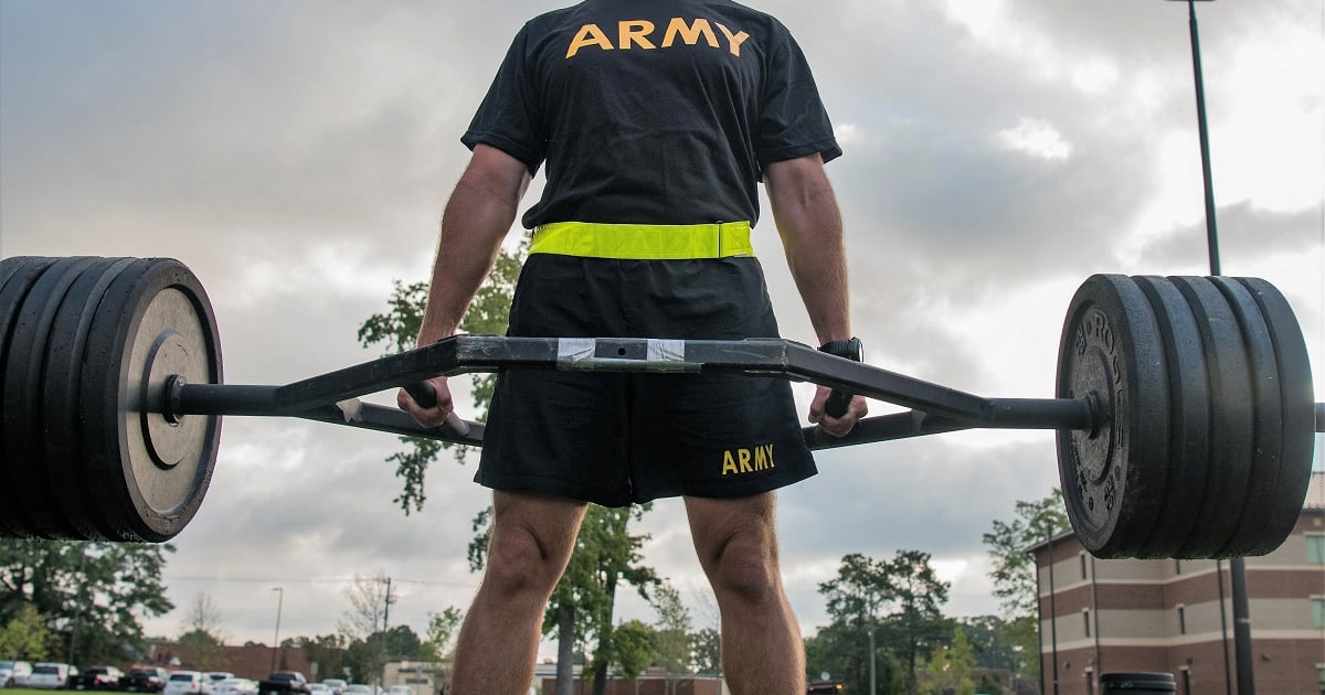 New Army Pt Test Standards Chart