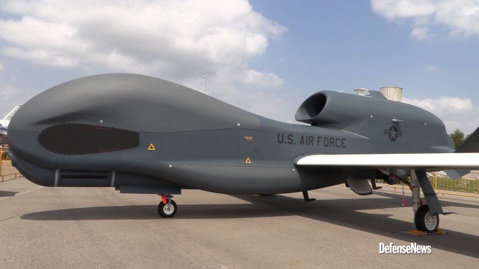 Global Hawk Drone Visits The Singapore Airshow