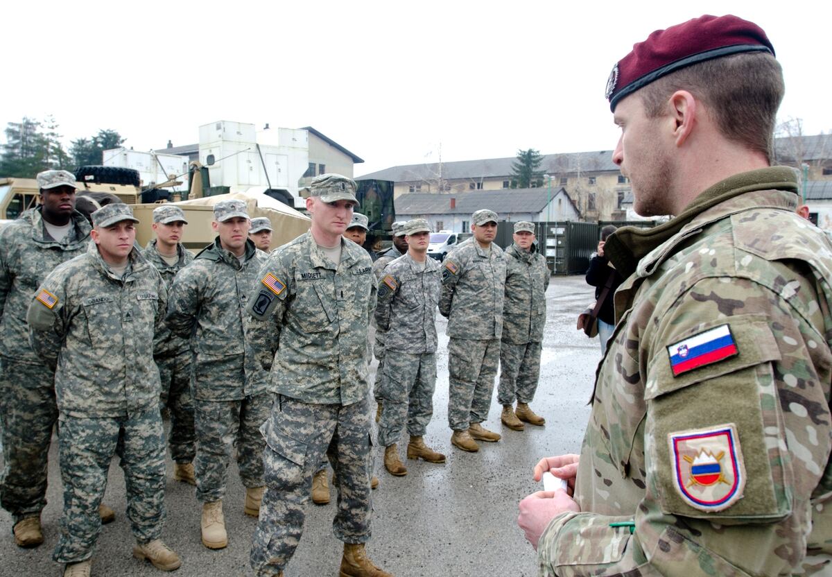 Army s Slovenia Relief Mission Earns Soldiers Humanitarian Medal