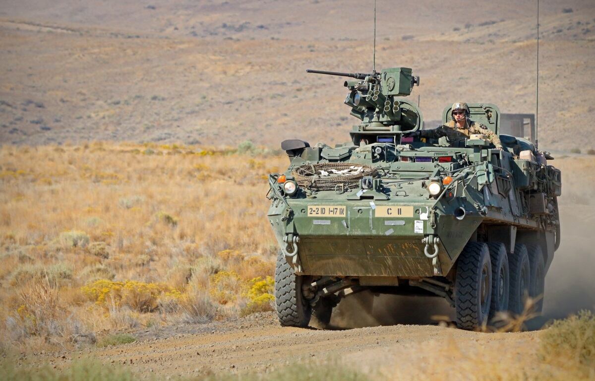 Stryker Vehicle Goes Over Cliff During Military Exercise 4 Hurt
