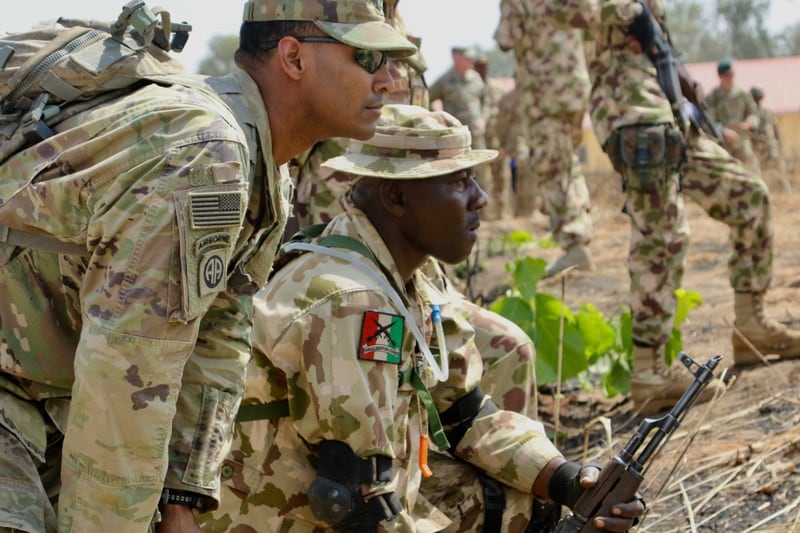 Army Troops Special Forces Train Nigerian Infantry For Fight Against Boko Haram Isis