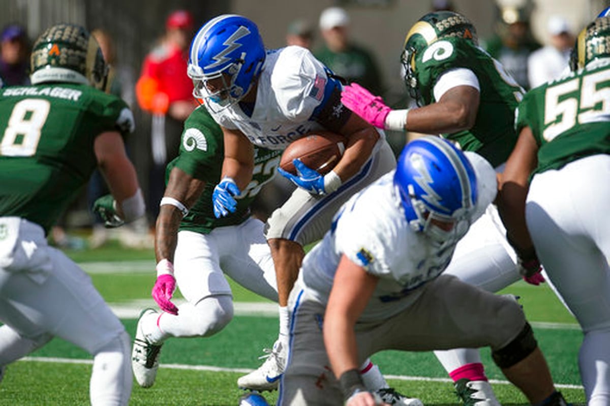 Worthman Ground Game Shine As Air Force Beats Csu 45 28