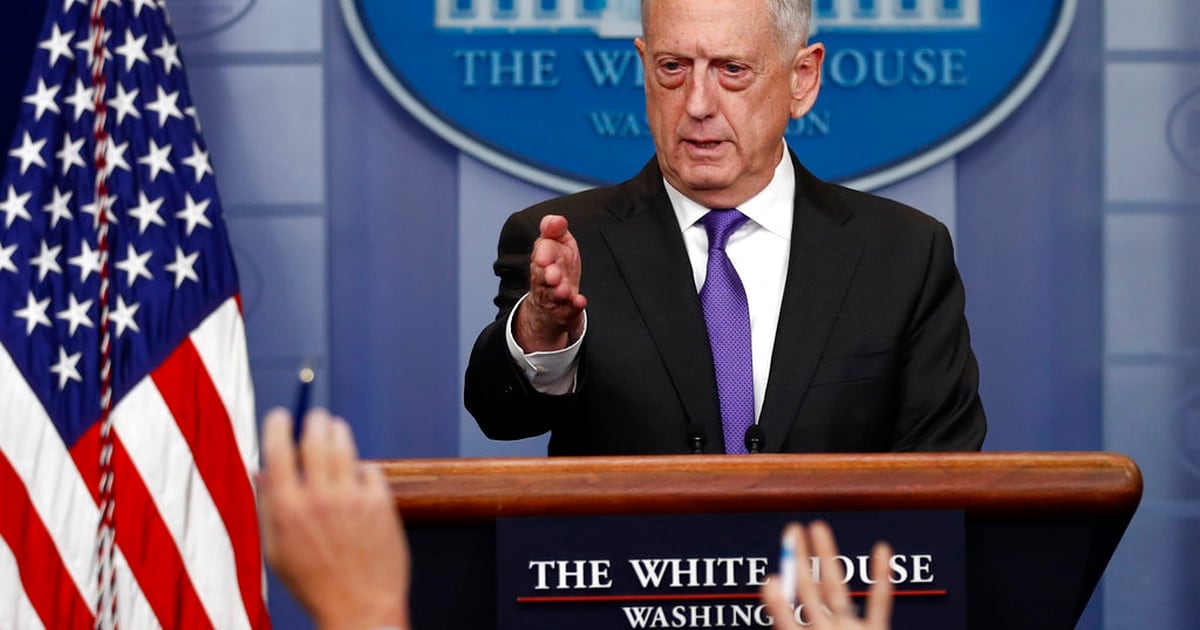 Mattis To Spicer I Ve Killed People For A Living If You Call Me