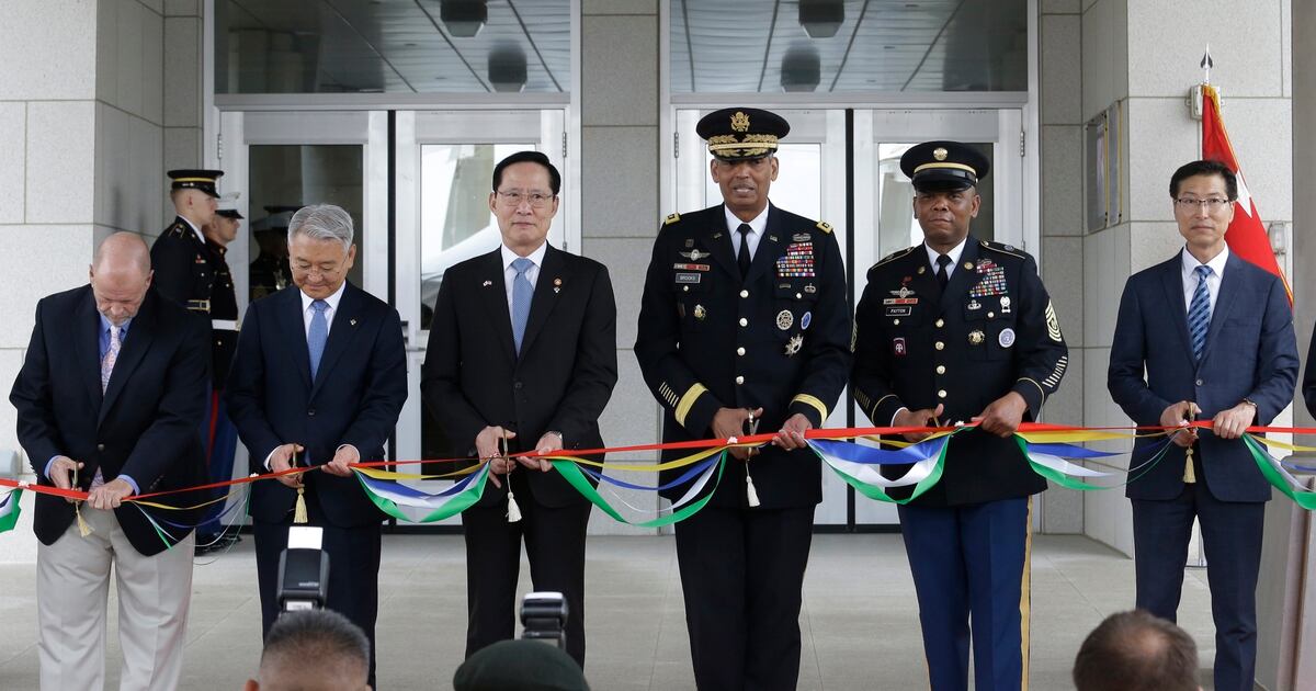 The Joint Command For Us South Korean Forces Is Moving Will This