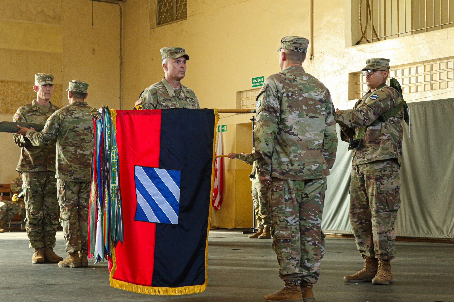 3rd Infantry Division assumes control of Army task force in Poland