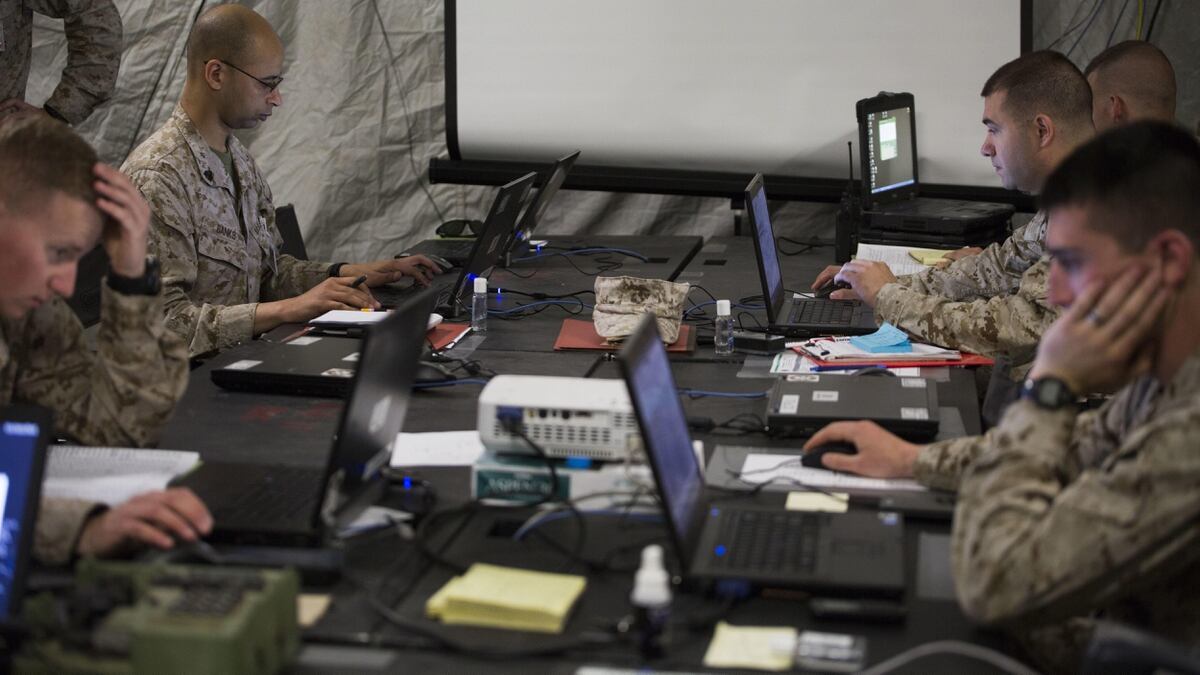 Leave your satellite behind Marine Corps comms reach improved efficiency