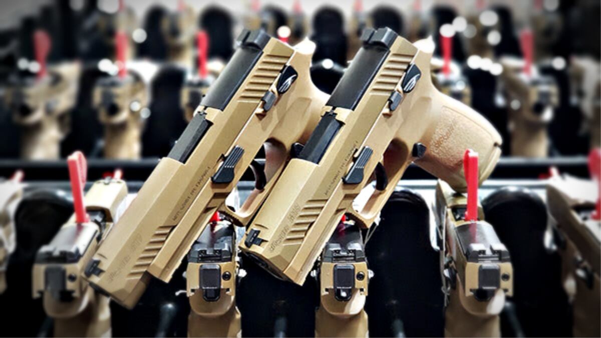 Sig Sauer delivers 100,000th M17 / M18 handgun to U.S. military