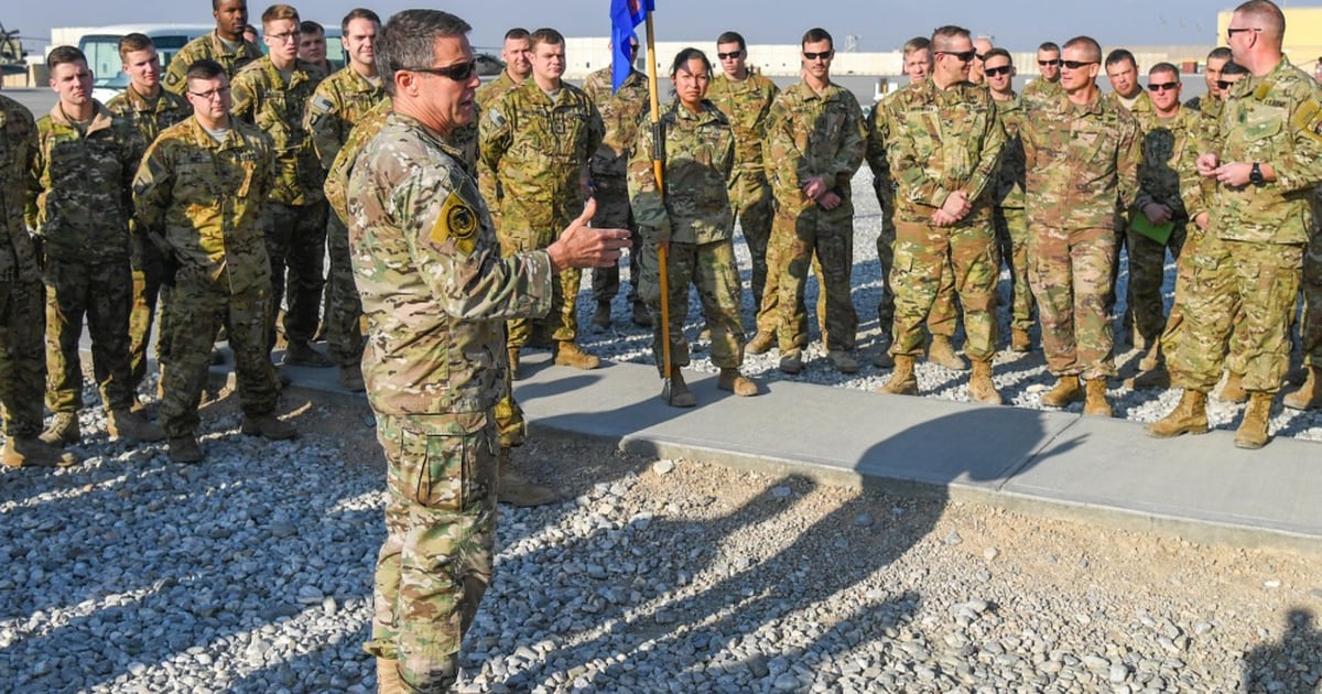 The Commander Of Us Forces In Afghanistan Rocks A 1911 As His Issued Sidearm