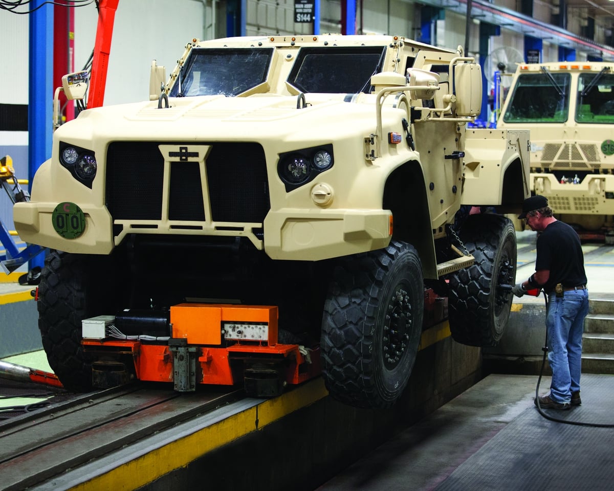 Oshkosh To Continue JLTV Production During Lawsuit