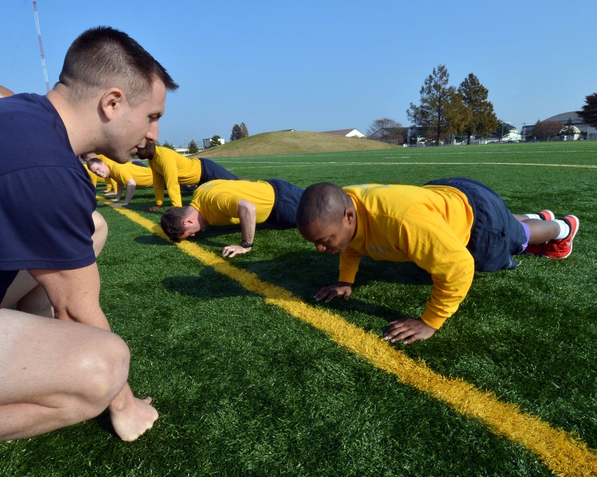 Tell us Improving your Navy fitness test
