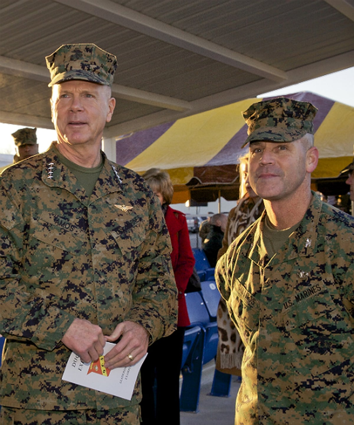 Commandant Relieves Officer Candidates School Commander