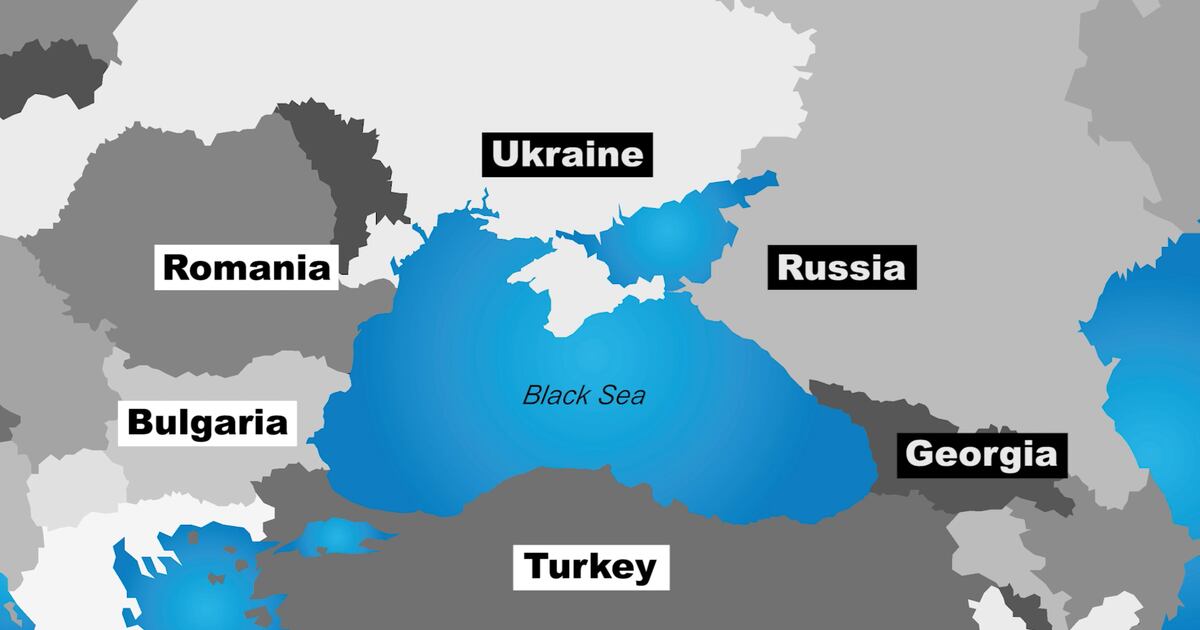 Румыния черное море карта