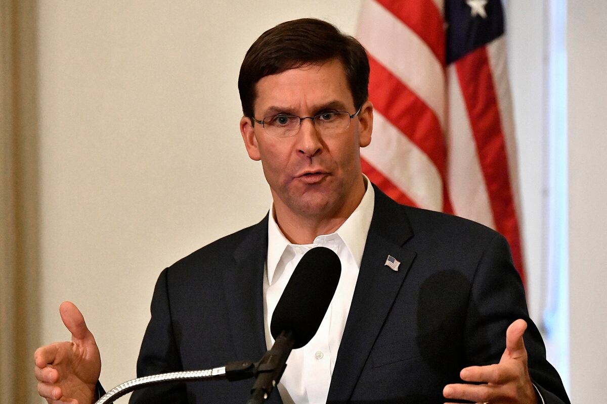 Esper Has Sharp Words For Turkey Over Syria Invasion