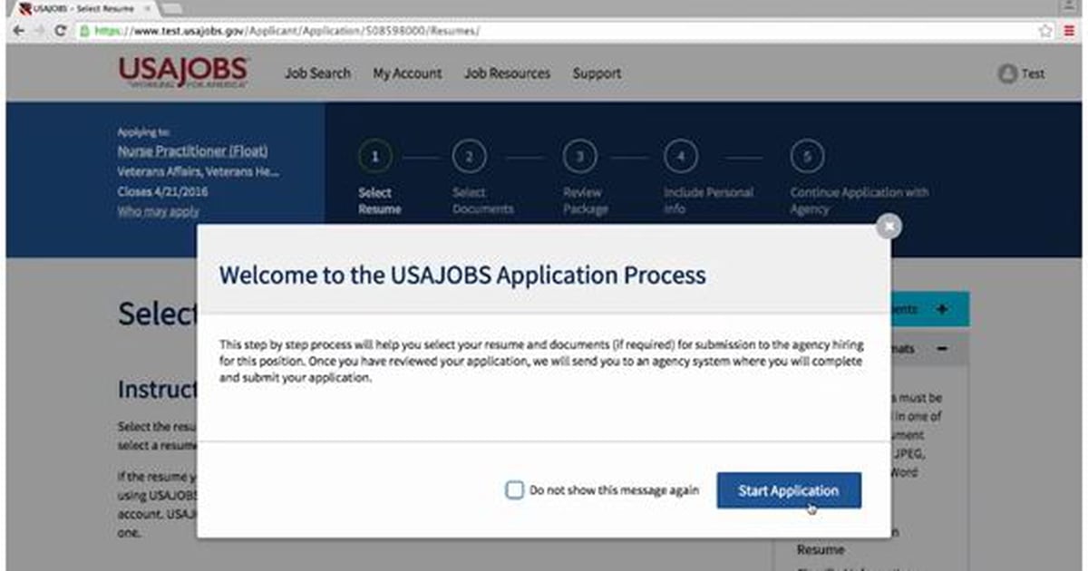 Office of personnel management opm usajobs website
