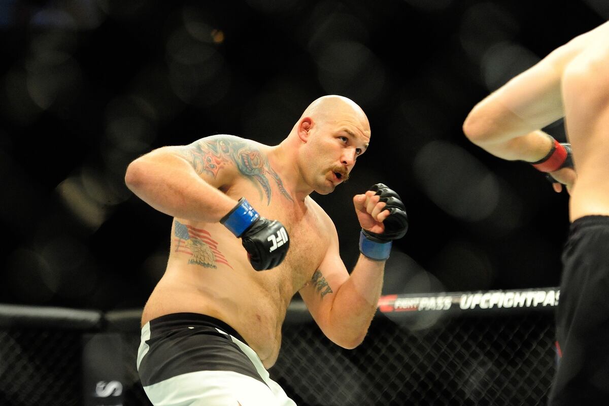 Ufc Guardsman With Glorious Mustache To Fight In Croatia