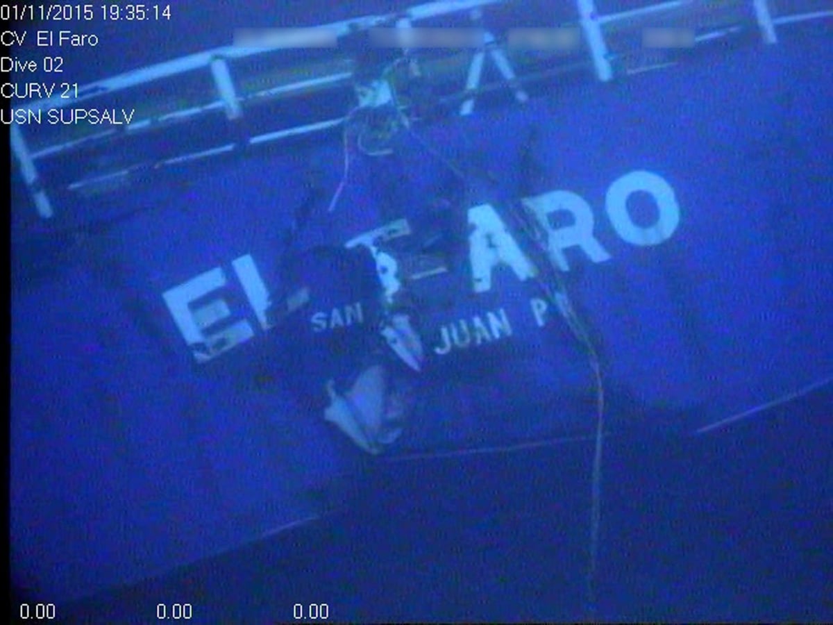 Coast Guard Report Captain Errors Led Up To El Faro Sinking