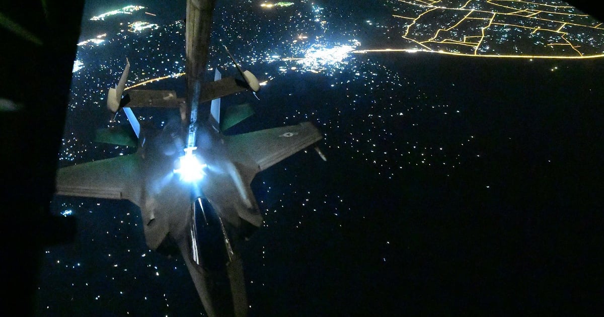 Air Force F-15s, F-35s dump 80,000 pounds of bombs on Iraqi island