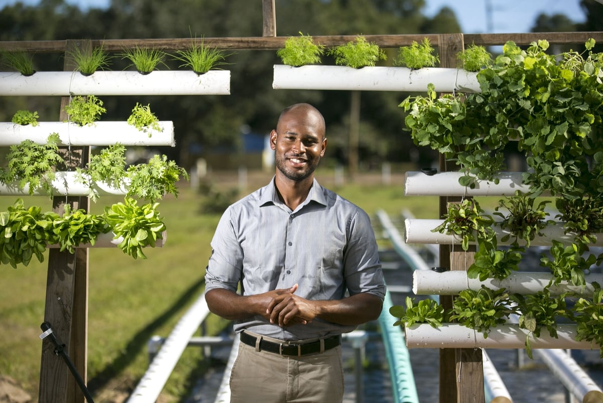 Disabled Marine Pursues New Goal Of Aquaponics Farming