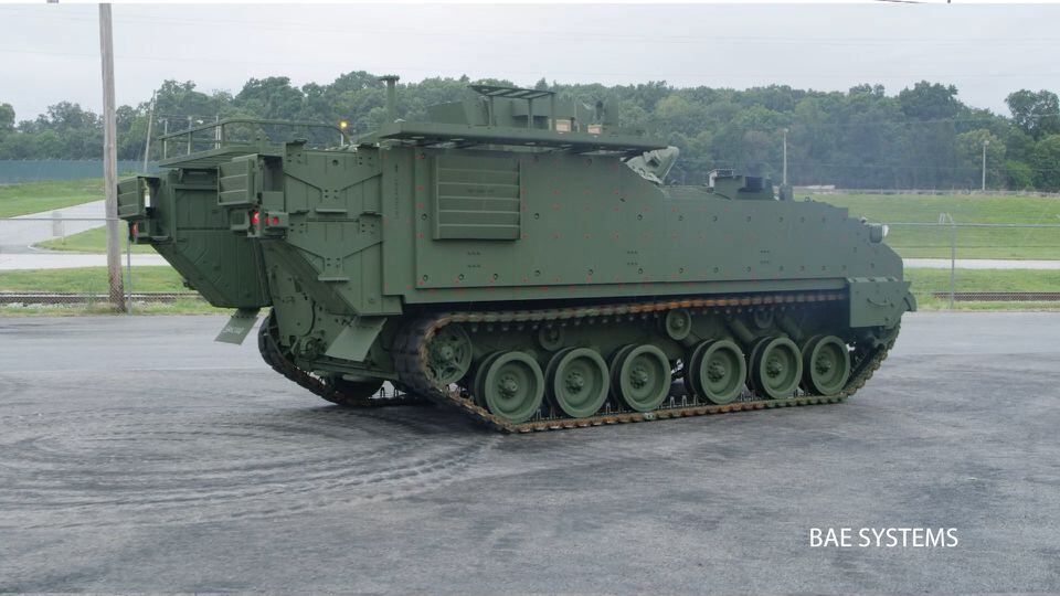First Armored Multi Purpose Vehicle For Us Army Rolls Off Bae Production Line