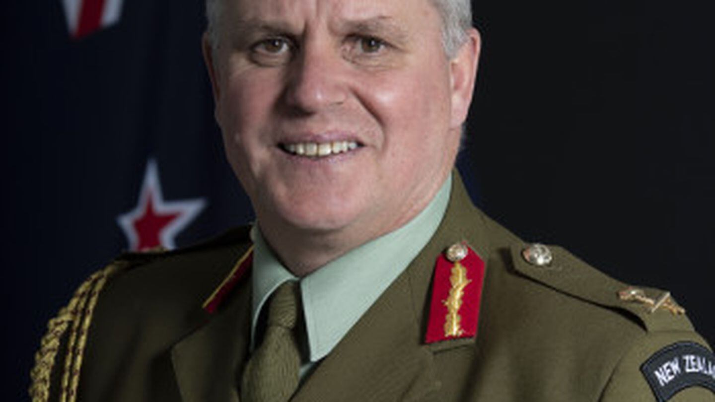 Maj. Gen. John Boswell commands the New Zealand Army. (New Zealand Defence Force)