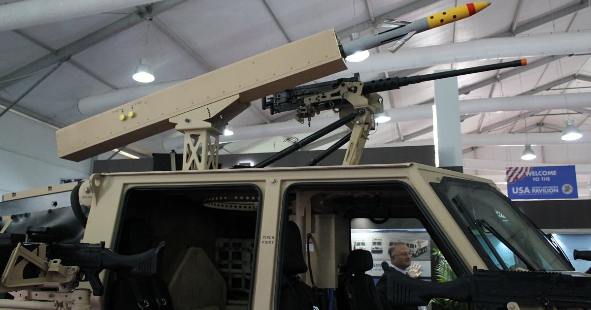 New Rocket Launcher For Combat Vehicles Makes Middle East Debut