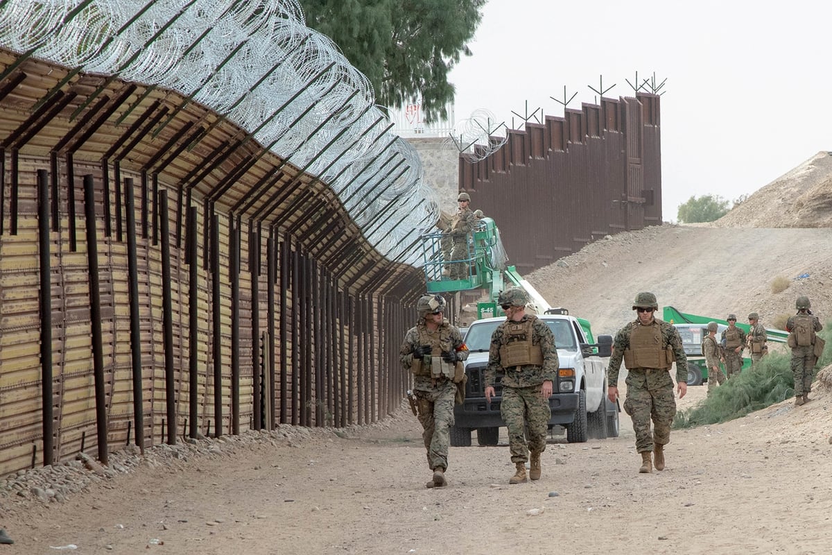 Deployments To Us Mexico Border Straining Marine Corps Commandant