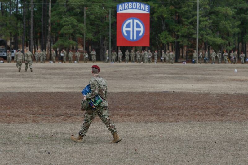 Paratroopers Donate 2 000 Toys Raffle Off Helo Jumps And Earn Foreign Jump Wings
